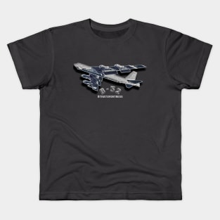 B52 Stratofortress American Bomber Kids T-Shirt